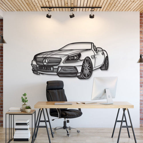 2012MERCEDESBENZSLKCLASSPERSPECTIVE 1
