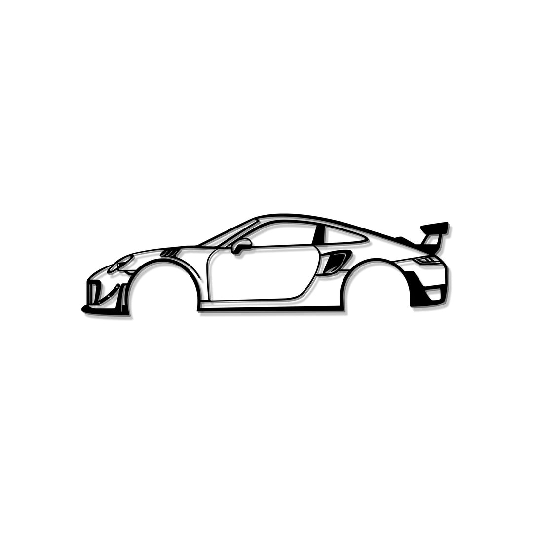 2018 porsche 911 gt2 rs motorsport wall art