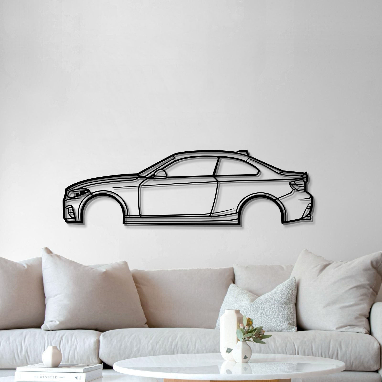 2018 M240i Metal Automotive Wall Art for Garage or Home