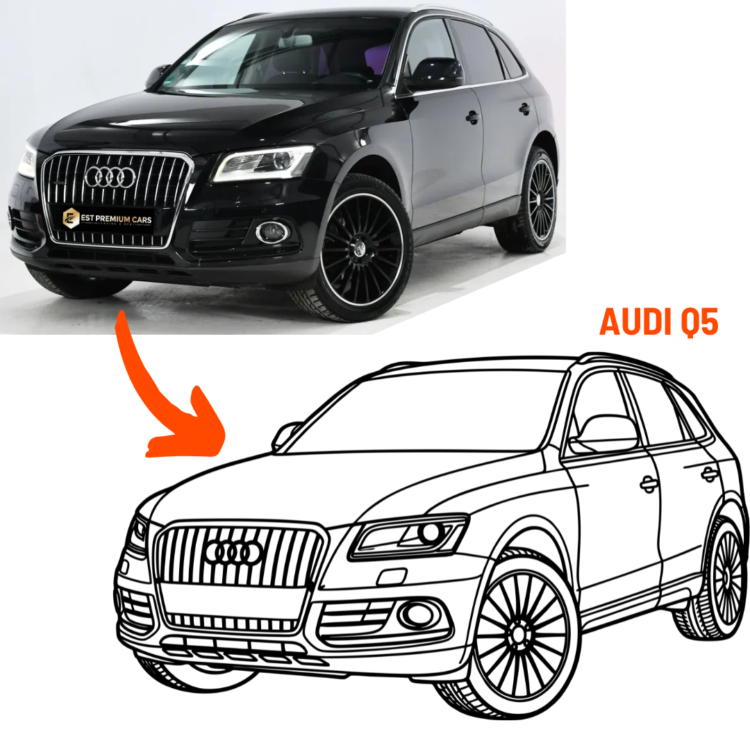 CUSTOM - Tablou contur cu mașina ta