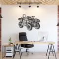 ATV CAN-AM - Tablou Contur Metalic