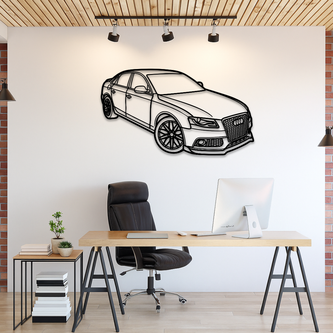 AUDI A4 B7 Perspectiva - Tablou Contur Metalic