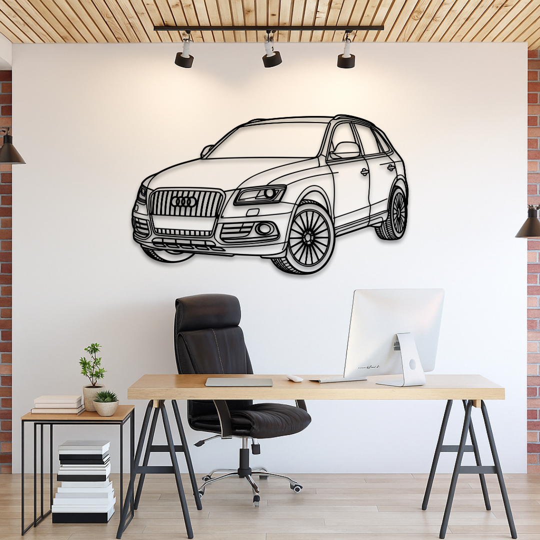 AUDI Q5 Perspectiva - Tablou Contur Metalic