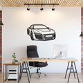 AUDI R8 Perspectiva - Tablou Contur Metalic