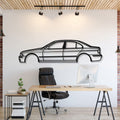BMW E39 M5 Silk Cut Metal Car Wall Art Masterpiece