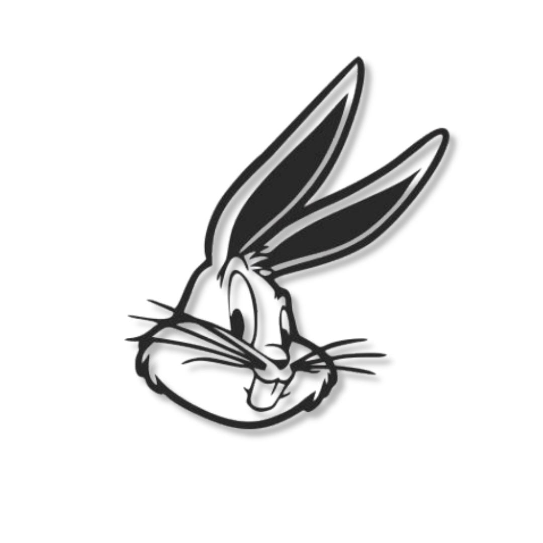 Bugs Bunny - Tablou Contur Metalic
