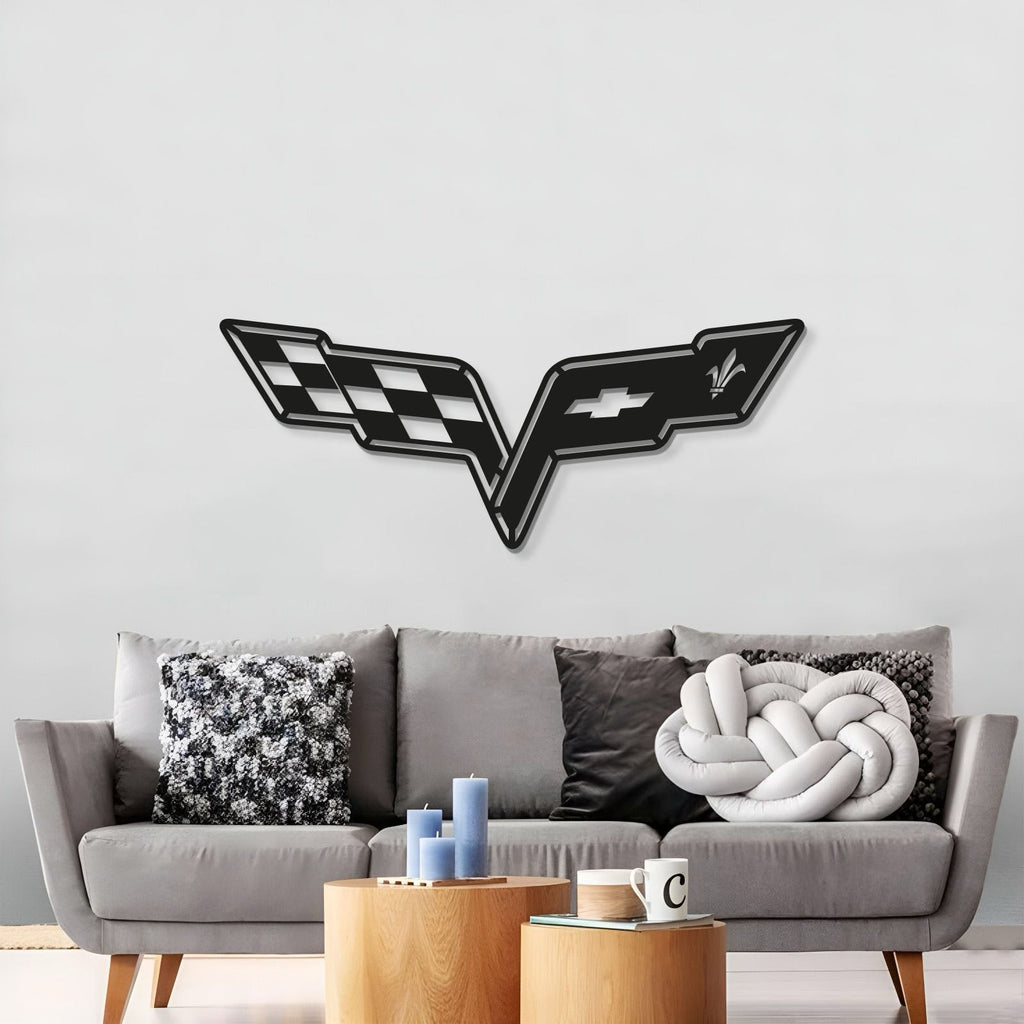 CHEVROLET CORVETTE AMBLEM 3