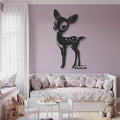 Caprioara Bambi - Tablou Contur Metalic - FOLDART