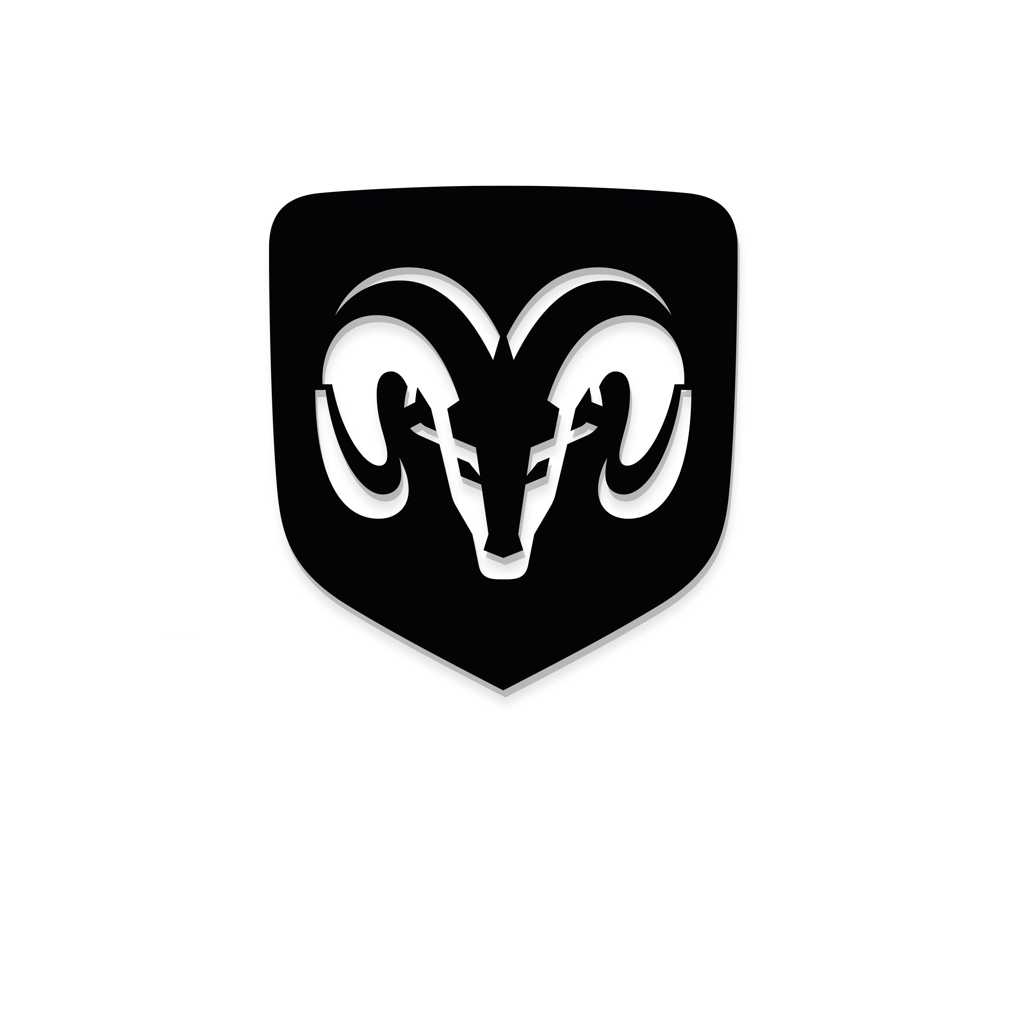 DODGELOGO MT1040 WHITE