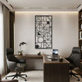 Design Abstract Geometric - Tablou Contur Metalic - FOLDART