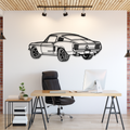 Ford Mustang - Tablou Contur Metalic