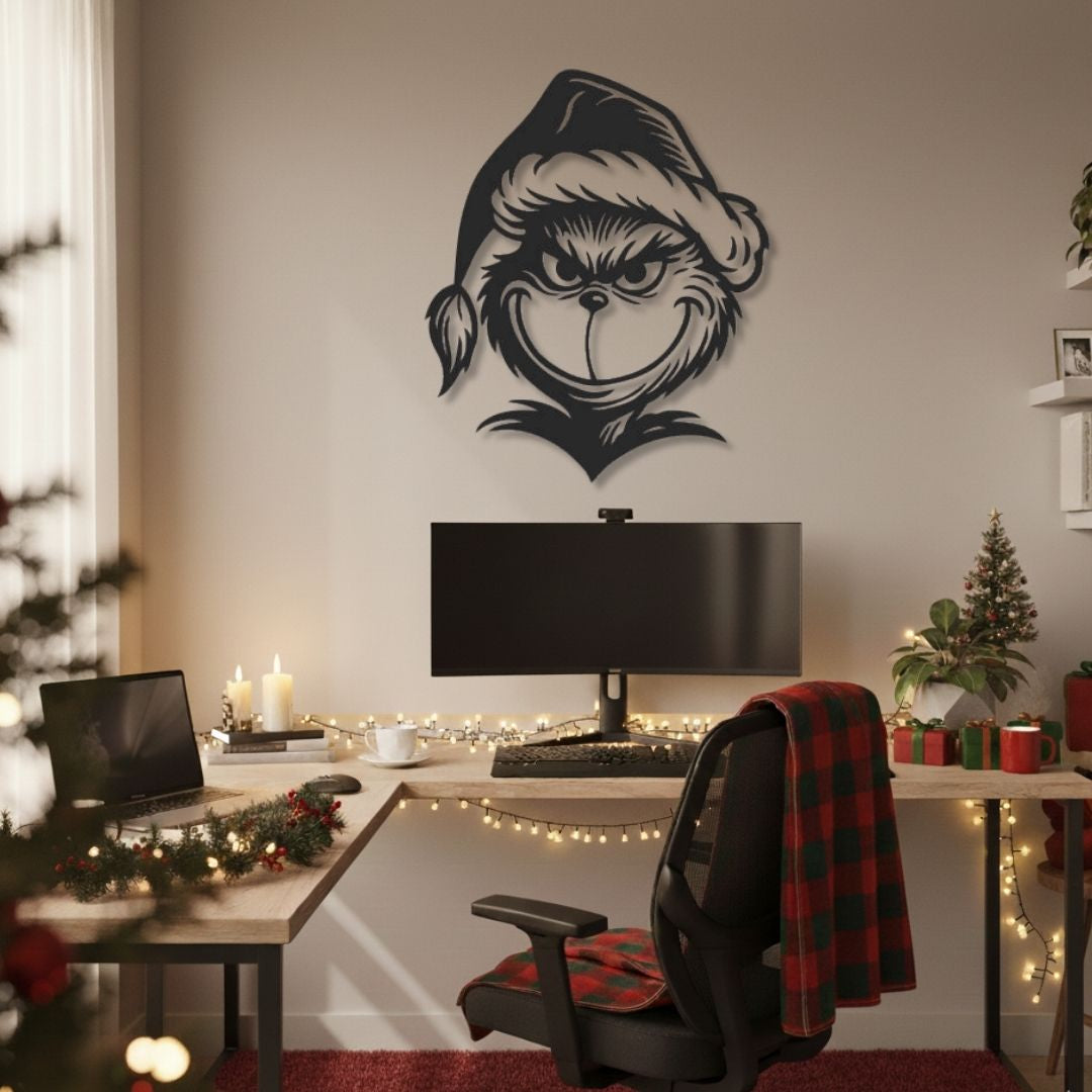 Fata Grinch - Tablou Contur Metalic - FOLDART