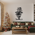 Grinch in Costum - Tablou Contur Metalic - FOLDART
