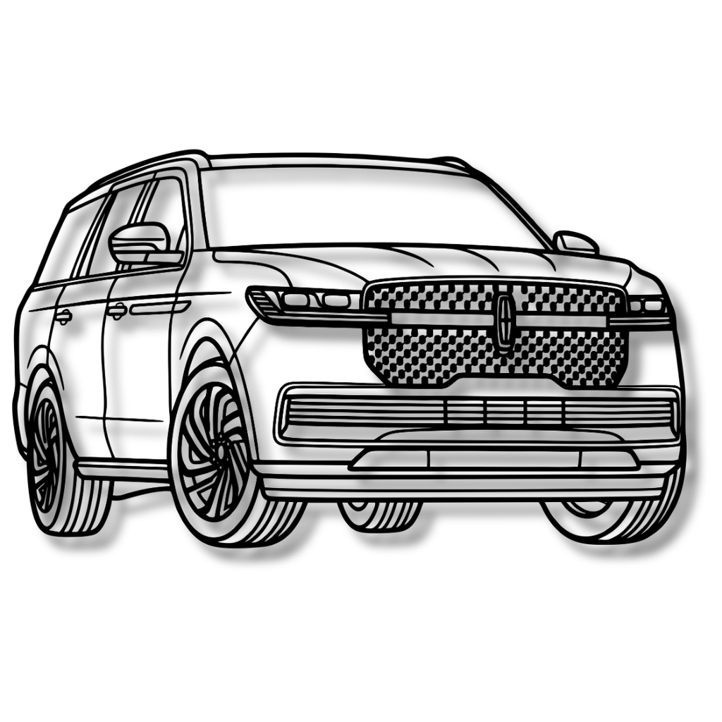 LINCOLN 2026 Perspectiva - Tablou Contur Metalic