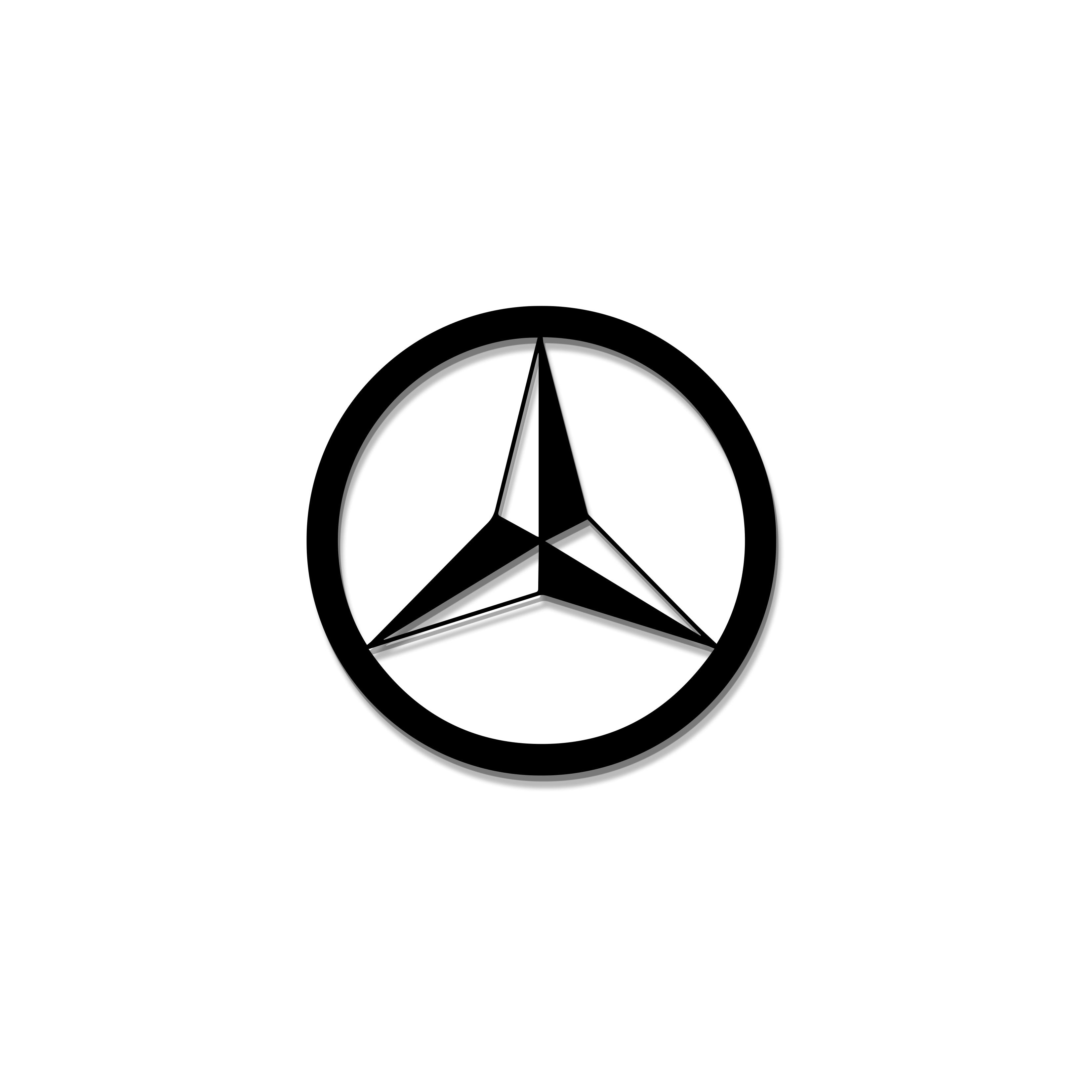 MERCEDESCARAMBLEM WHITE