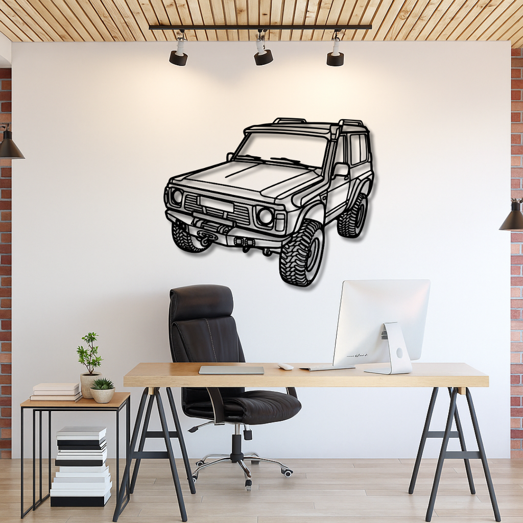 NISSAN PATROL Perspectiva - Tablou Contur Metalic