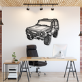 NISSAN PATROL Perspectiva - Tablou Contur Metalic