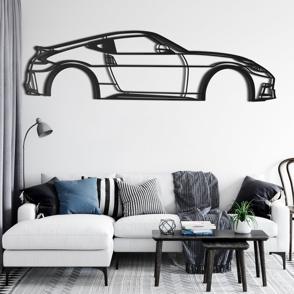 Nissan 370Z 2015 metal wall art ideal gift for car enthusiasts