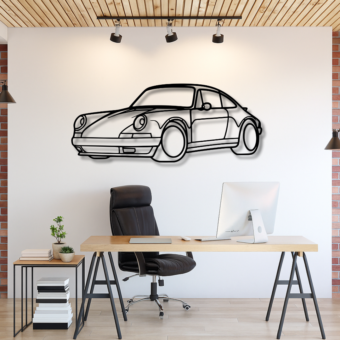 PORCHE 1994 911 Carrera - Tablou Contur Metalic