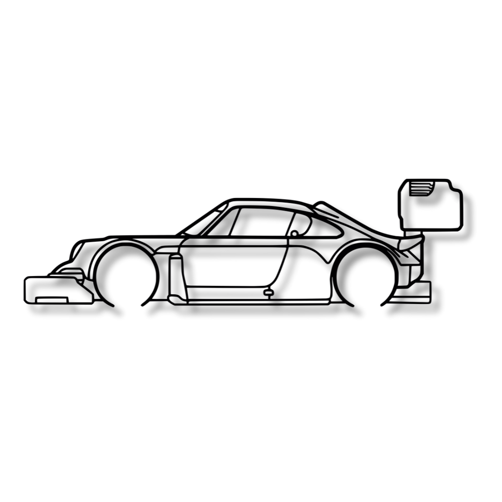 PORSCHE 911 PIKESPEAK - Tablou Contur Metalic