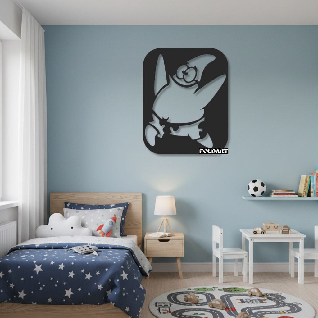 Patrick Star - Tablou Contur Metalic - FOLDART