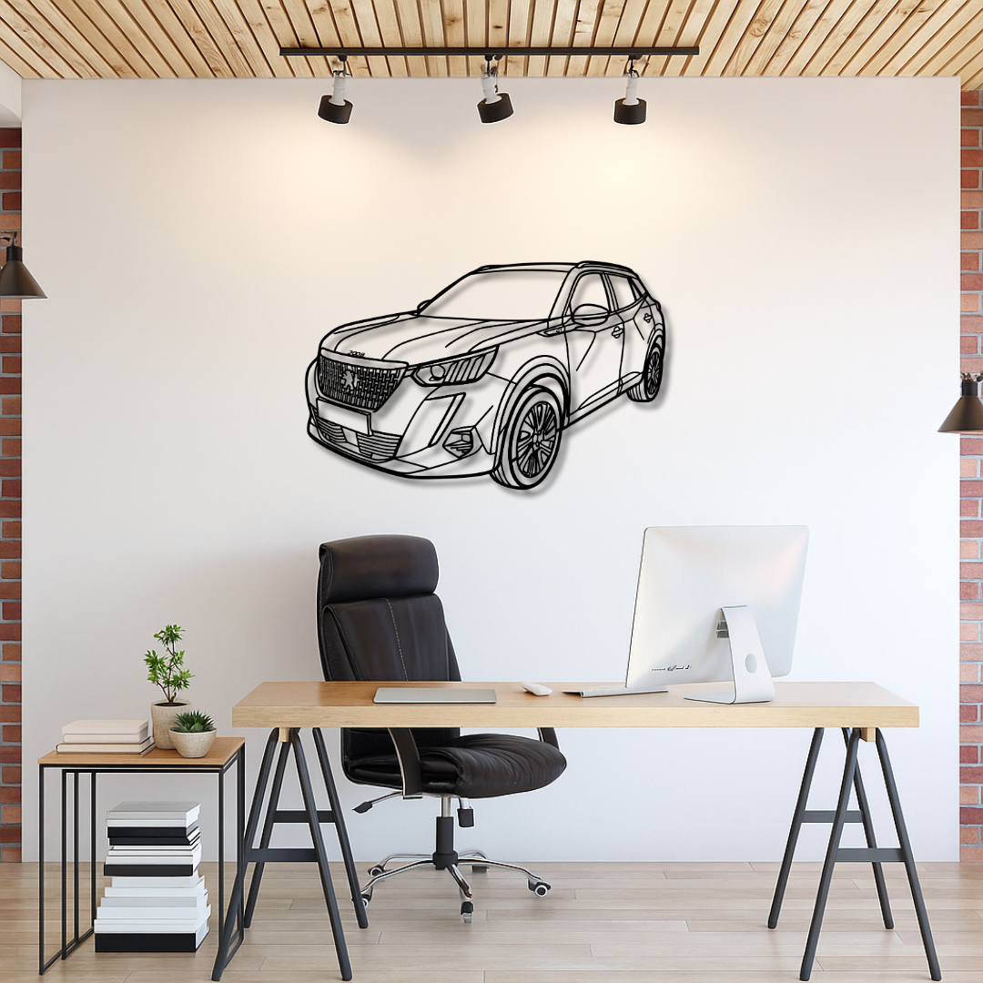 PEUGEOUT 2008 - Tablou Contur Metalic