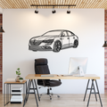 Renault Talisman Perspectivă - Tablou Contur Metalic