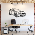 SUBARU IMPREZA 5 - Tablou Contur Metalic