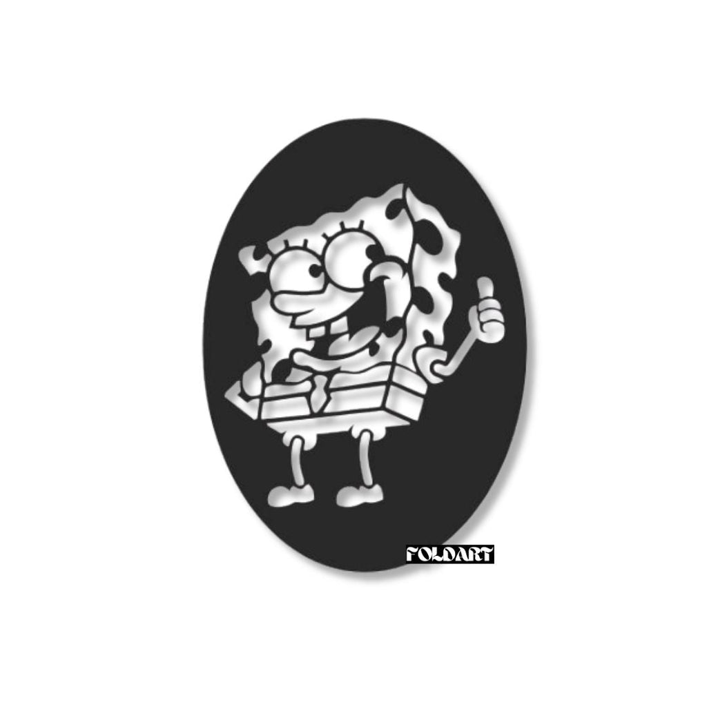 Spongebob - Tablou Contur Metalic - FOLDART