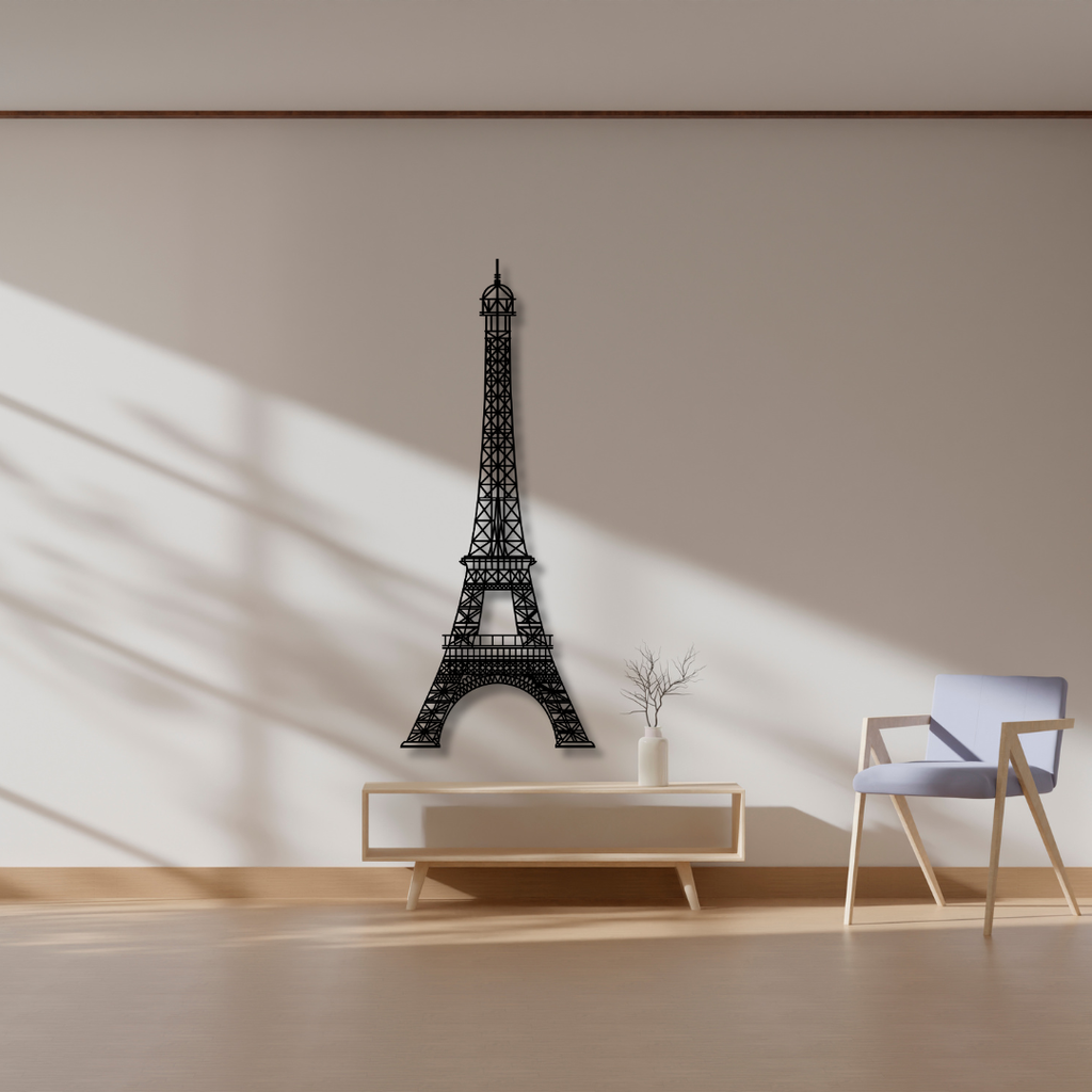 Turnul Eiffel – Tablou Contur Metalic