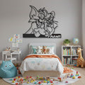 Tom si Jerry - Tablou Contur Metalic - FOLDART