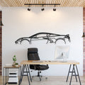chevrolet corvette c8 metal wall art