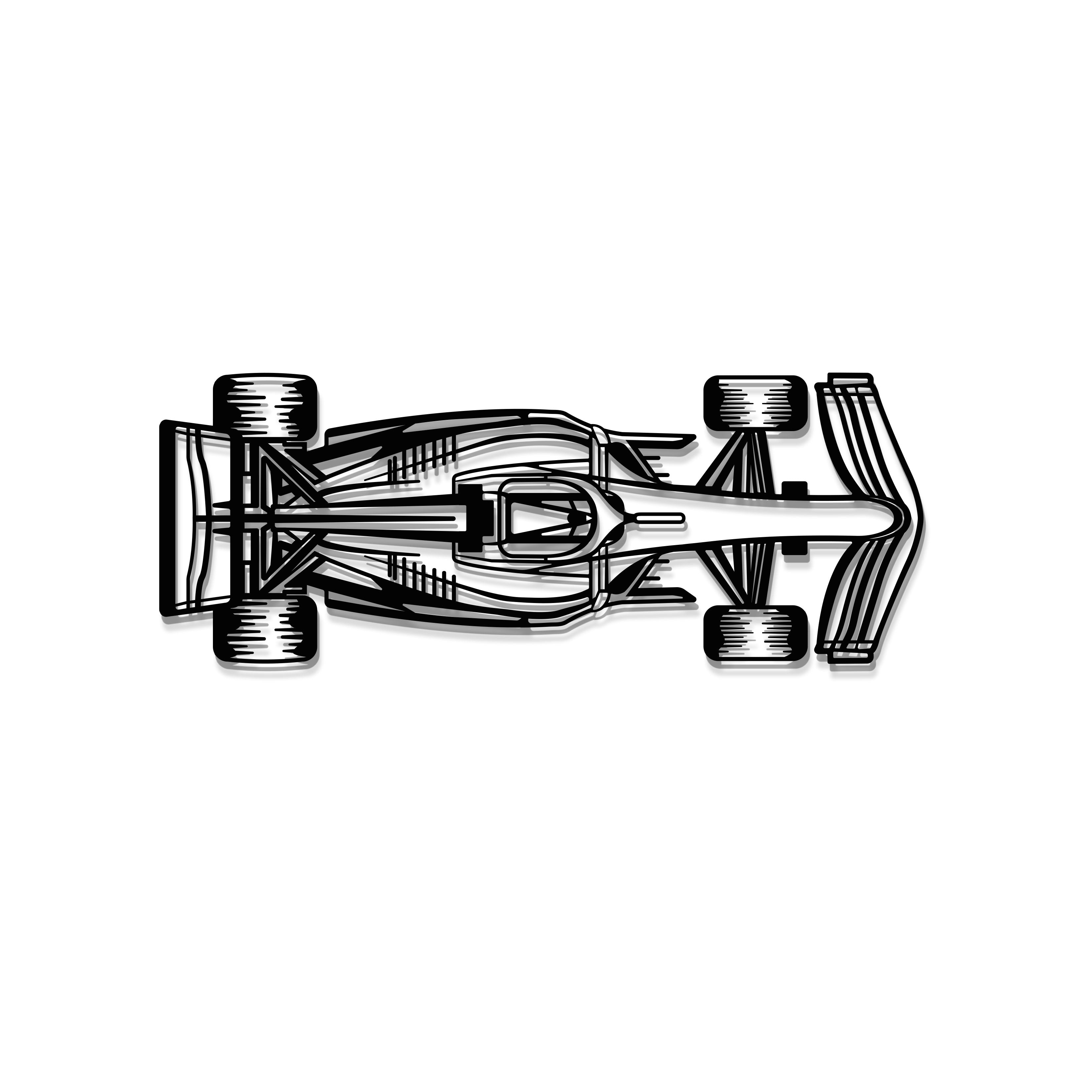 f1 2022 horizontal metal wall silhouette art 96154449 3a71 4da7 88e5 9960751817e7