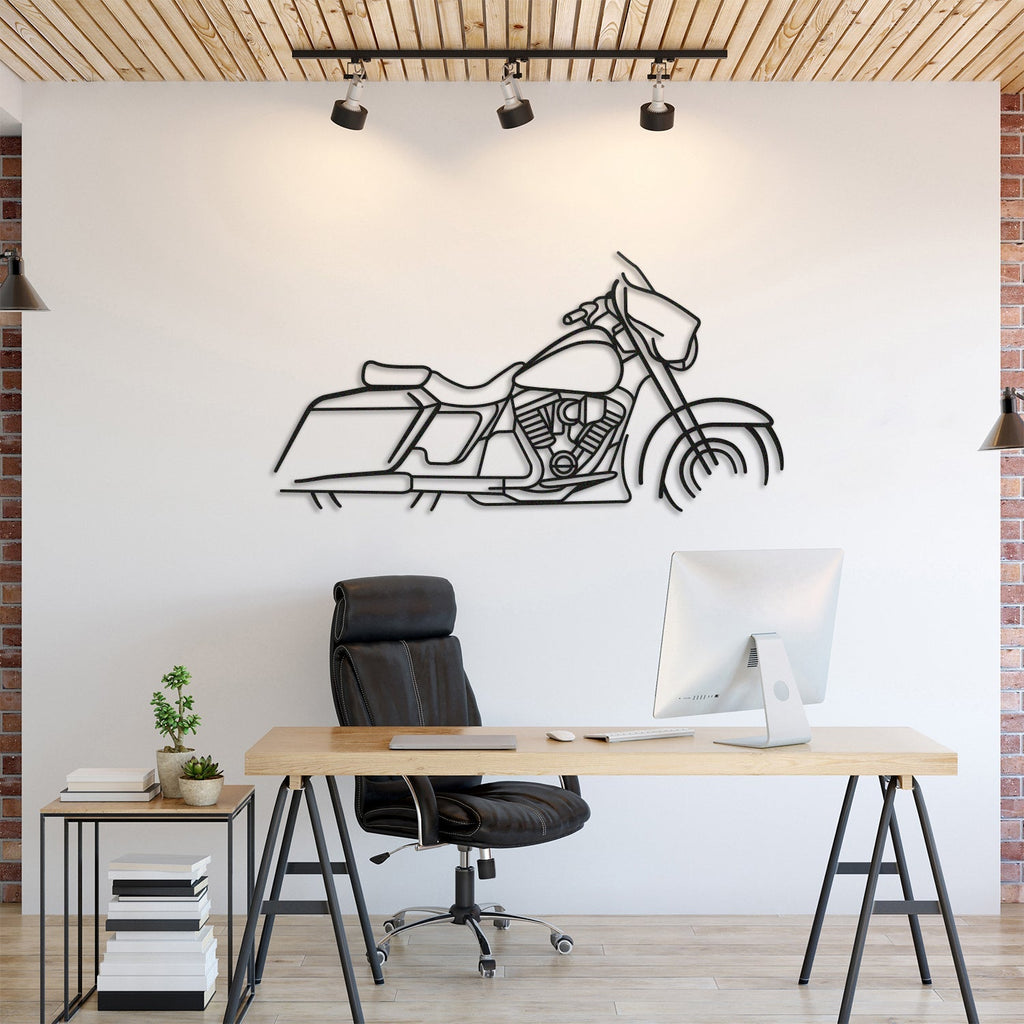 harley davidson street glide metal wall art