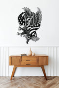 Vultur USA – Tablou Contur Metalic