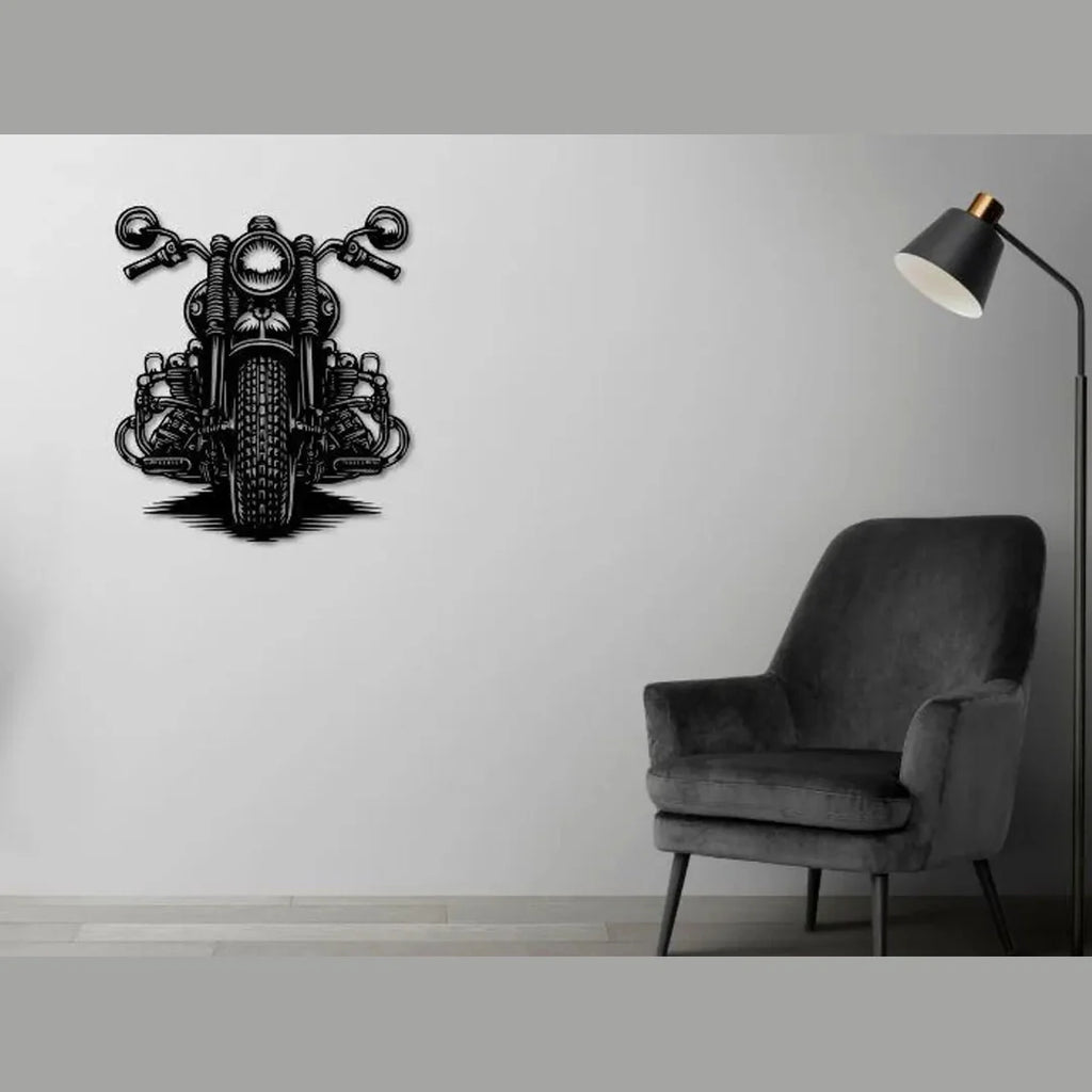 Motocicleta – Tablou Contur Metalic - FOLDART