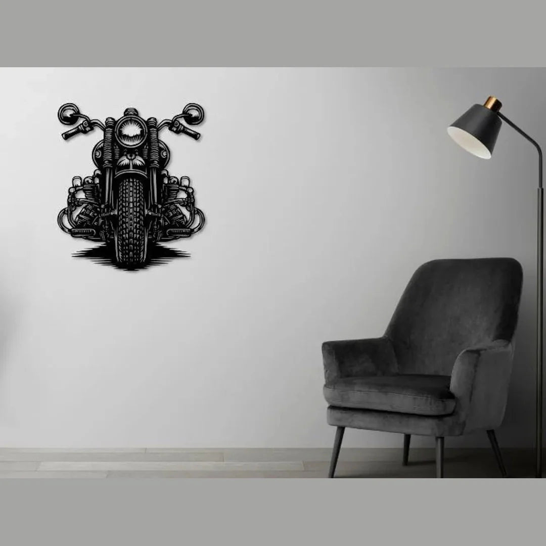 Motocicleta – Tablou Contur Metalic - FOLDART