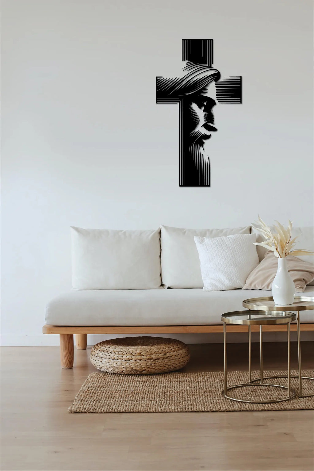 Cruce - Tablou Contur Metalic - FOLDART