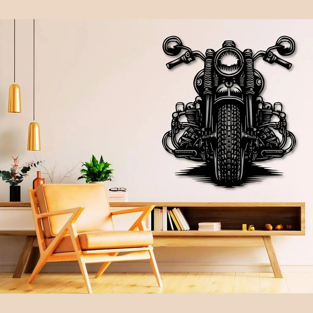 Motocicleta – Tablou Contur Metalic - FOLDART