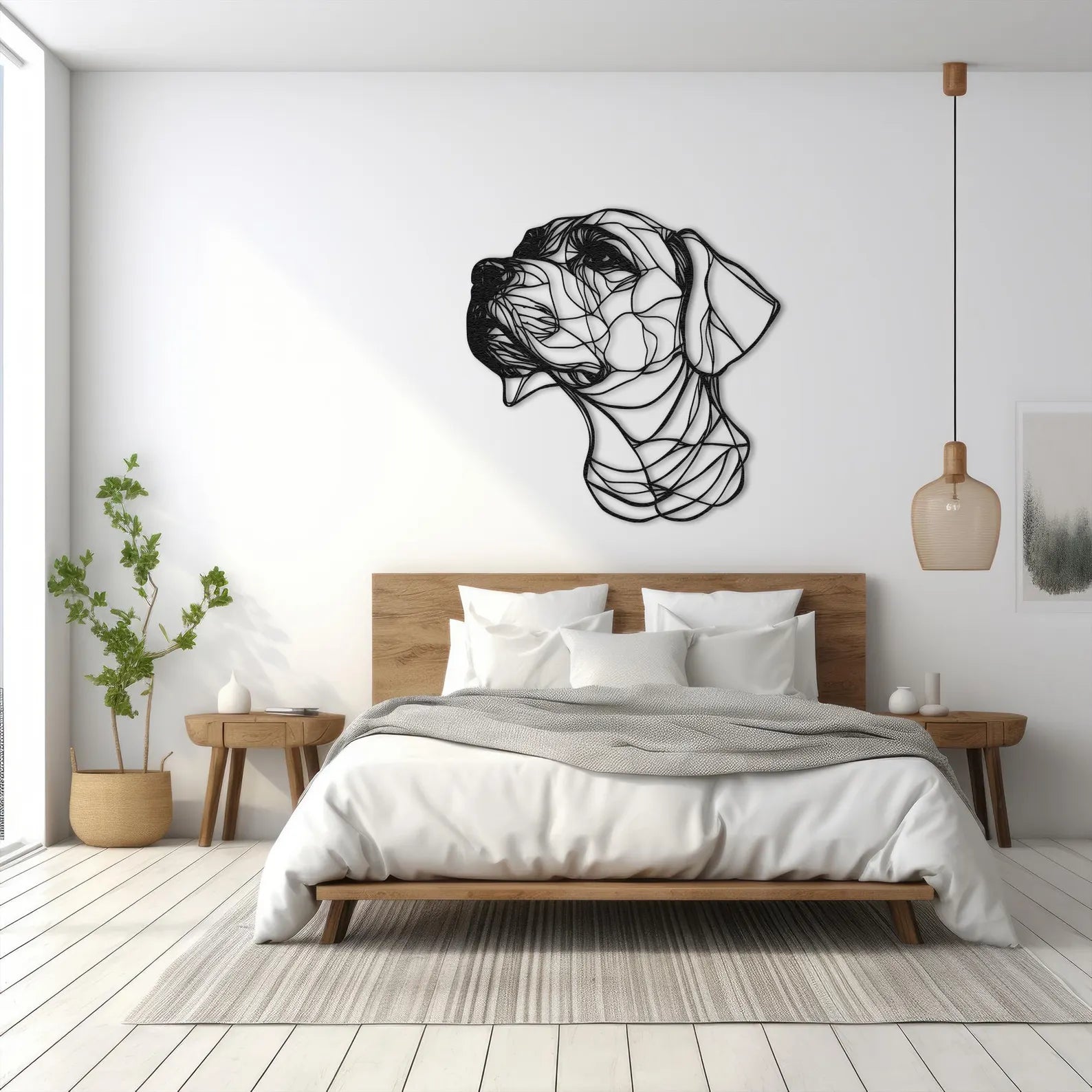 Catel Abstract – Tablou Contur Metalic