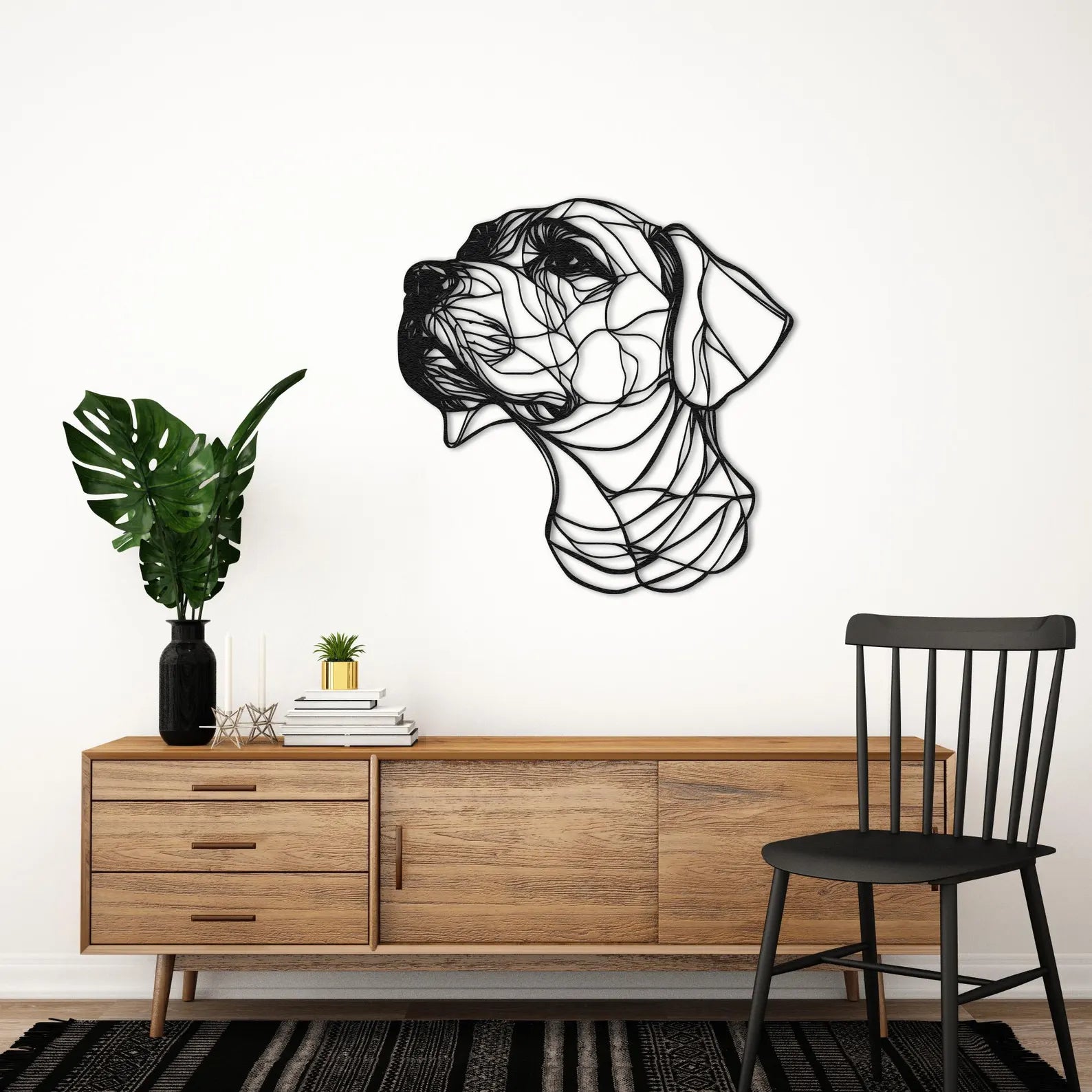 Catel Abstract – Tablou Contur Metalic