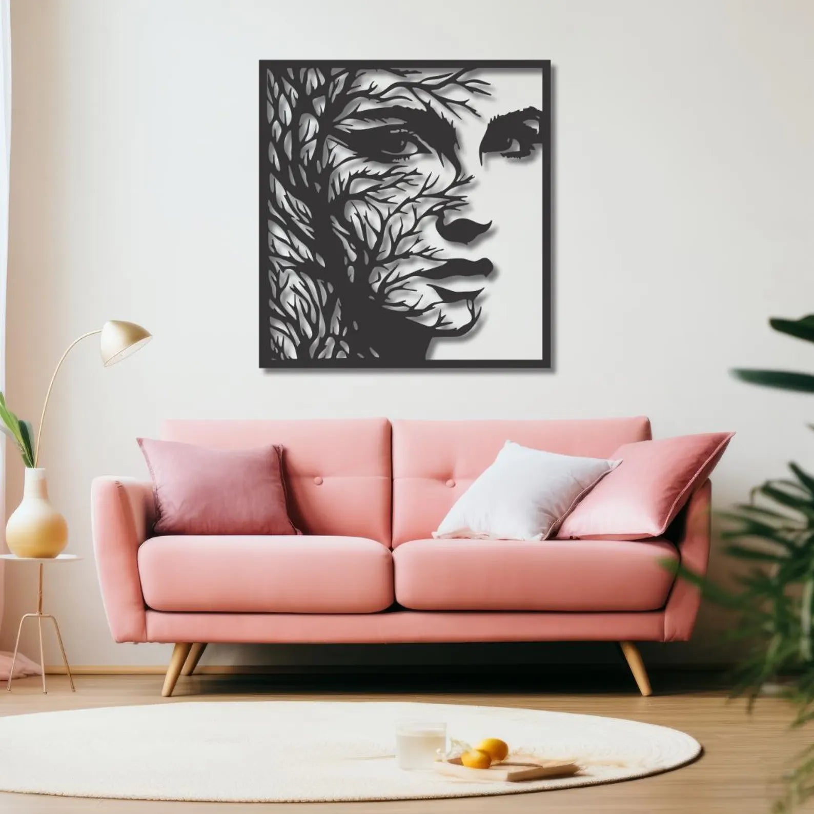 Chip Abstract – Tablou Contur Metalic - FOLDART