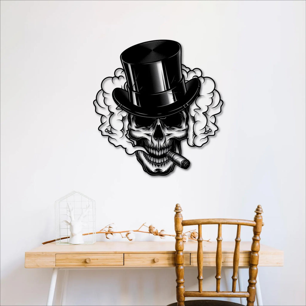 Craniu – Tablou Contur Metalic - FOLDART