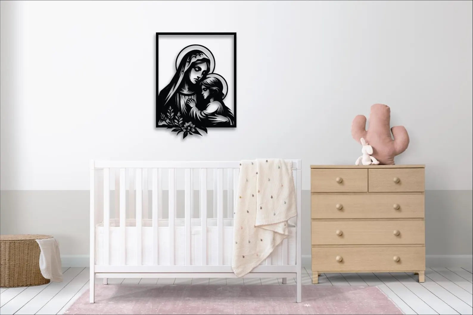 Icoana Portret – Tablou Contur Metalic - FOLDART