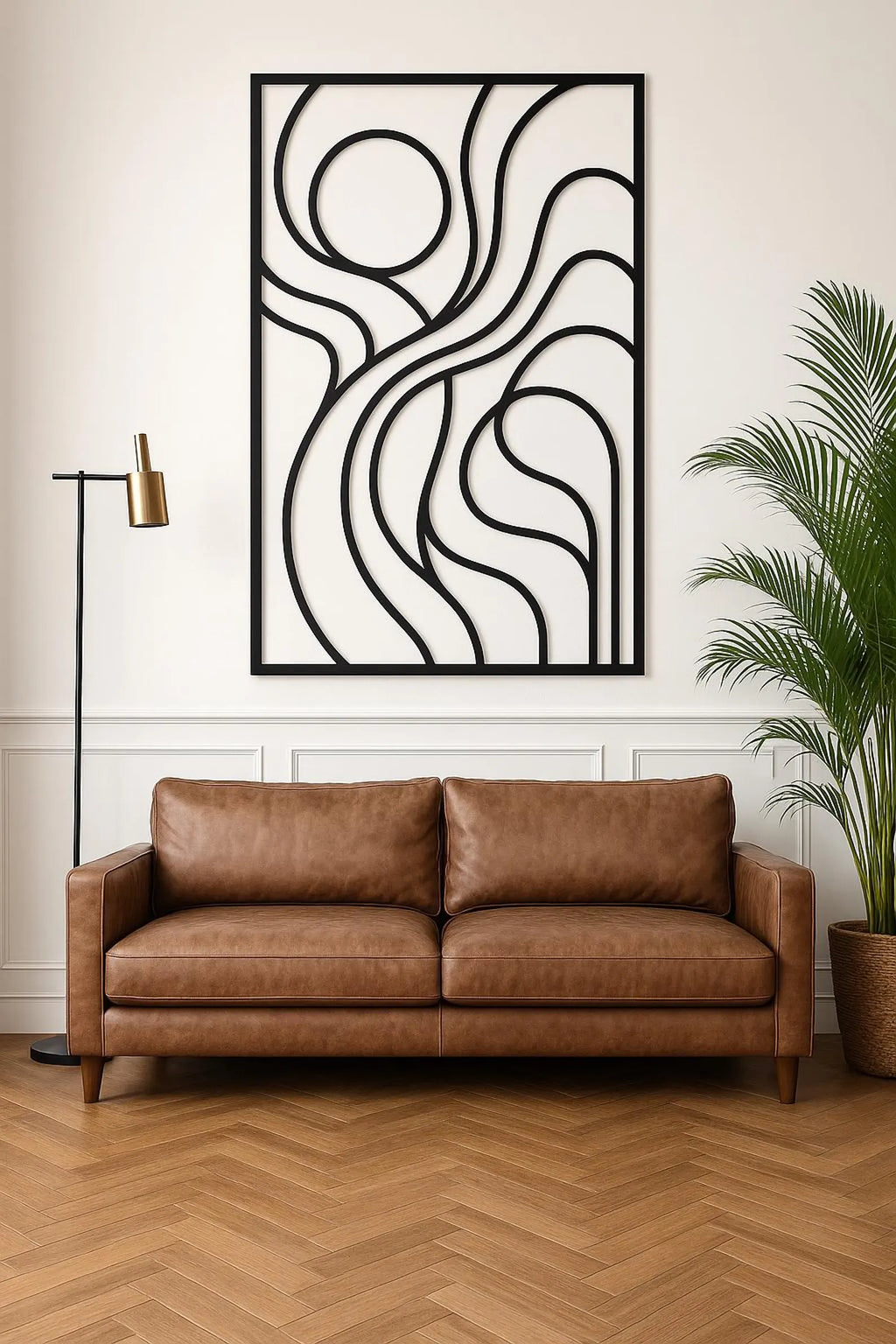 Abstract – Tablou Contur Metalic - FOLDART