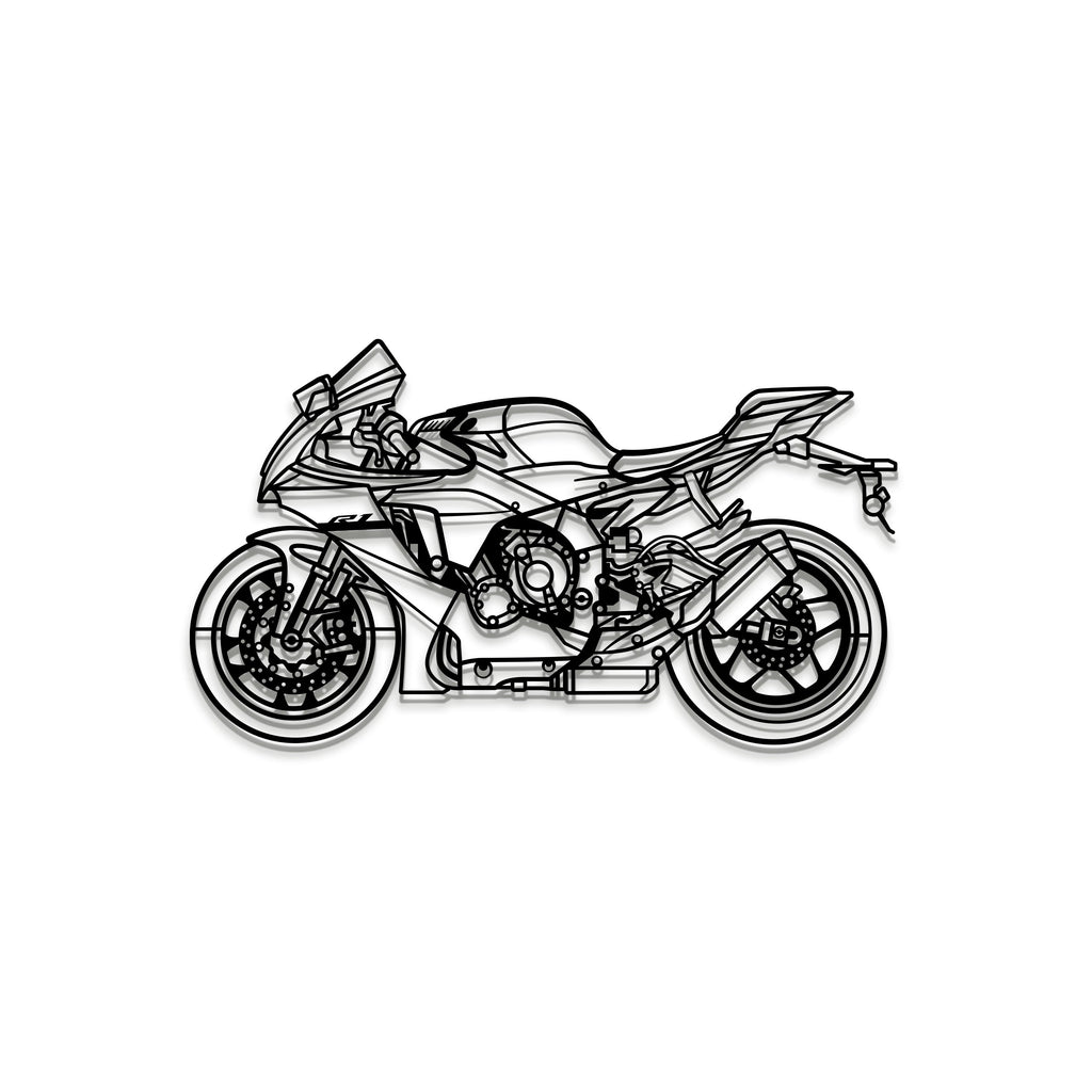 moto r1 2024 metal wall decoration