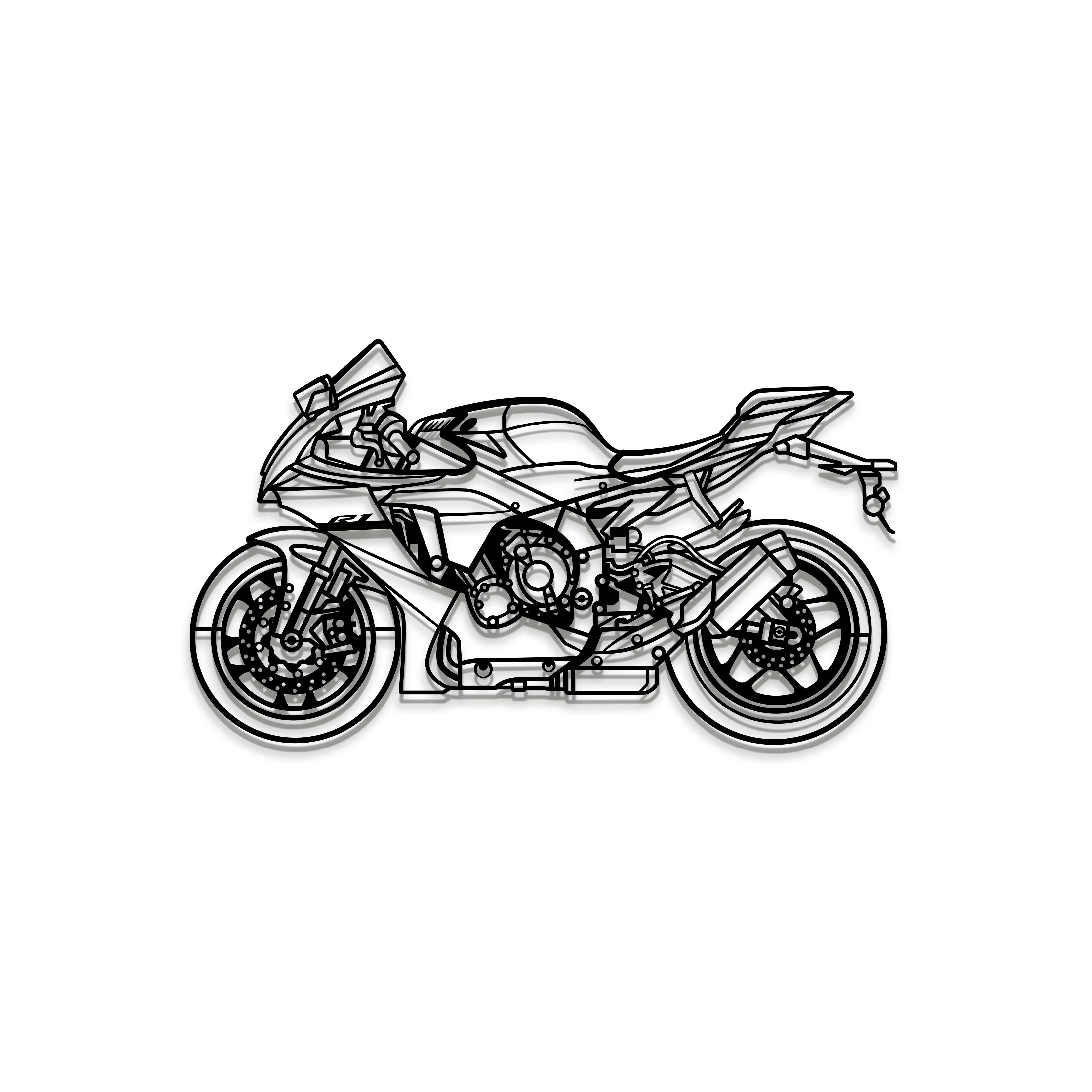 moto r1 2024 metal wall decoration