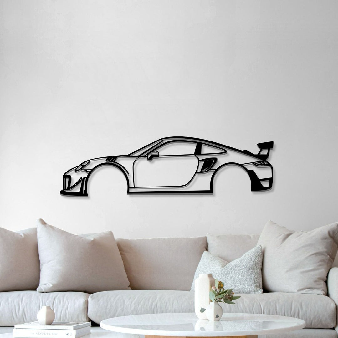 porsche 911 gt2 rs 2018 garage wall art