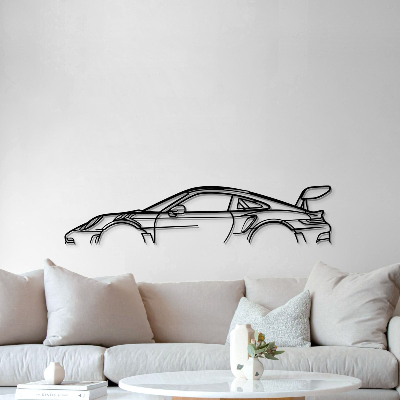 porsche 911 gt3 rs model 992 modern metal art