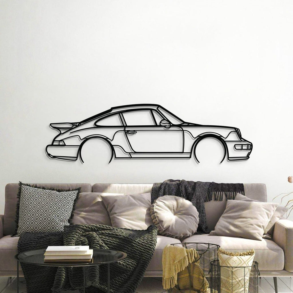 Display Porsche pride with the Porsche 964 Turbo as refined wall sculpture
